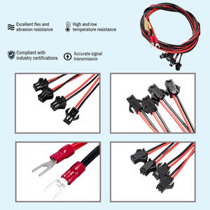 ขั้วต่อเทอร์มินัลแบบ U ขนาด 2.5 มม. SMP พร้อมสายไฟ 22awg - Product Image 2