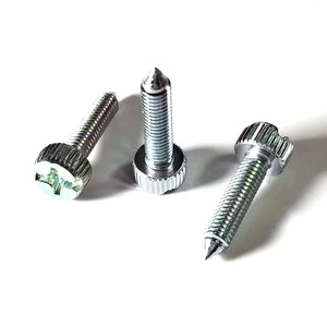 Vis à tête cylindrique Phillips M6x21, fixation métrique en fer fileté pour portes en bois, armoires et vêtements - Product Image 1