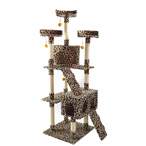 การออกแบบที่ทั<span class=keywords><strong>น</strong></span>สมัยขายส่งหรูหราขนาดให<span class=keywords><strong>ญ</strong></span>่ปี<span class=keywords><strong>น</strong></span>เขาหลายระดับของเล่<span class=keywords><strong>น</strong></span>แมวไม้สัตว์เลี้ยงแมวต้<span class=keywords><strong>น</strong></span>ไม้ทาวเวอร์ - Product Image 6