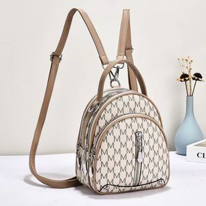 <span class=keywords><strong>Zaino</strong></span> da <span class=keywords><strong>Donna</strong></span> in PU di Tendenza Quest'Anno con Chiusura a Cerniera, Nuova Moda Semplice Borsa a Tracolla Messenger - Product Image 2
