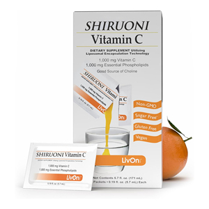 Vitamina C Liposomal de Marca Privada, Sabor Naranja, Suplemento para el Apoyo Inmunológico, Envase Portátil, Suplemento Dietético - Product Image 1