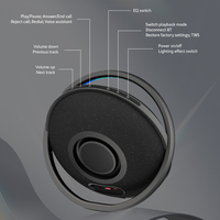 Speaker Bluetooth Portabel X16, Suara Stereo 150W Peak, Bass Dalam, Lampu RGB, BT5.3, Speaker Outdoor untuk Camping, Pantai, Hadiah