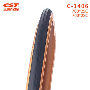 Neumático de Bicicleta CST Cheng Shin 700C 25 28C, Neumático de Carreras con Flanco Marrón Retro, Neumáticos de Bicicleta de Carretera de Alta Resistencia - Product Image 3