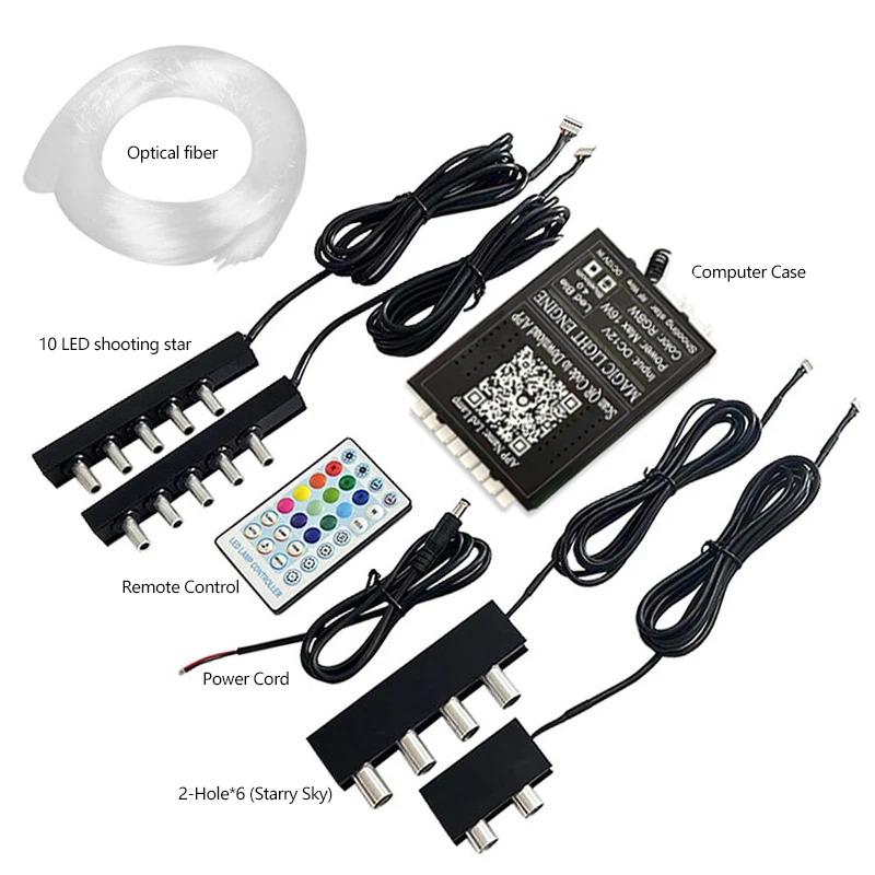 6 + 10 (900 étoiles + 200 étoiles filantes)