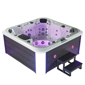 Jacuzzi Exterior Moderno Whirlpool de 2.1m para 3 Personas, Spa de Lujo con 37 Jets - Económico - Product Image 6