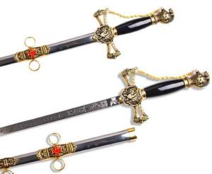 Espada Decorativa Medieval Tallada y Grabada para Cosplay de Películas, Diseño de Escorpión - Product Image 4