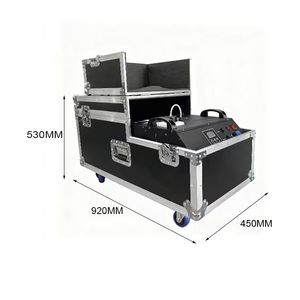 Macchina del fumo a basso consumo da 3000W con struttura in ferro e controllo DMX512, flight case per eventi scenici - Product Image 5