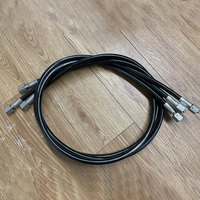 Accessoires pour compresseur haute pression Bauer, tuyau de raccordement, connecteur en acier inoxydable, tuyau de gonflage