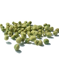 Snacks chinois croustillants au wasabi et aux pois verts séchés