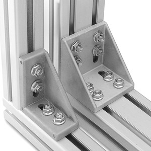 Écrou <span class=keywords><strong>à</strong></span> bride en acier au carbone haute résistance, zingué, filetage métrique, fixations antidérapantes pour profilés en aluminium et assemblages mécaniques - Product Image 5