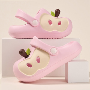 Sabots pour femmes Apple Design, été, extérieur, résistants à l'eau, imprimés en 3D, chaussures légères - Product Image 3