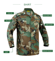 WHCSJ Uniforme Tactique Personnalisé, Tenue de Camouflage, Ensemble d'Entraînement Tactique, Vêtements et Habillement Tactiques