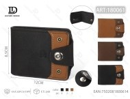 Set Regalo Portafoglio Monopetto da Uomo in Pelle Fatto a Mano di Lusso Personalizzato - Product Image 1