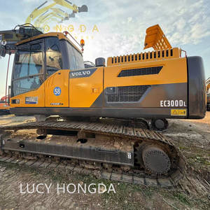 Excavadora sobre orugas Volvo EC350D Original usada con motor como componente central a la venta-Modelos EC300 EC350 EC380 - Product Image 1