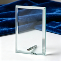 Certificat en verre de cristal cadre d'honneur luxe traditionnel sculpté pour les employés exceptionnels trophée d'autorisation de remise des diplômes