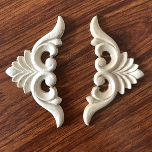 Piezas decorativas talladas, <span class=keywords><strong>apliques</strong></span> <span class=keywords><strong>para</strong></span> espejo, marcos <span class=keywords><strong>de</strong></span> muebles, componentes <span class=keywords><strong>de</strong></span> madera - Product Image 1