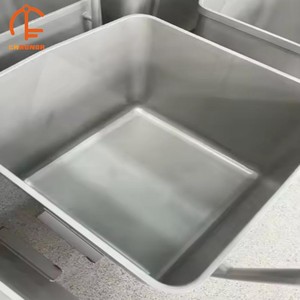 Carro de Acero Inoxidable con Ruedas para Fábrica, Proveedor de Carros de Servicio para Equipos de Procesamiento de Carne - Product Image 2
