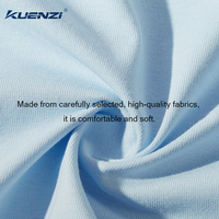T-shirt pour femme Kuenzi personnalisé à col rond et manches courtes, 76% coton et 24% polyester, tissu Solona 220GSM, poids lourd