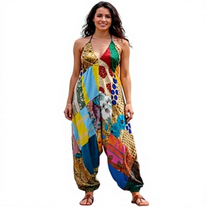 Nuevo Mono de Yoga Estilo Bohemio Vintage, Satinado, Ecológico, Transpirable, de Secado Rápido, para Mujer, Alta Moda, Antiestático, Cómodo - Product Image 1
