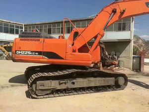 รถขุดมือสอง Doosan Dh225lc-9 รถขุดใช้แล้วจากเกาหลีใต้ 20 ตัน 21 ตัน พร้อมหัวเจาะ Daewoo - Product Image 2