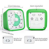 OEM Küchentimer 60-Minuten-Countdown Yunbaoit Visueller Timer Lautloser Zeitmanagement-Timer für Kinderstudien Google Visueller Timer