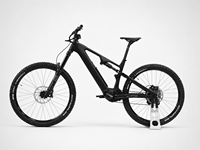 Vélo de montagne électrique CEF69 à suspension intégrale en carbone EMTB avec moteur central Bafang M510 250W 48V 835Wh Batterie pour Enduro