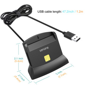 Smart ATM ISO 7816 USB EMV SIM IC ID Credit Newest Customized Card <strong>Reader</strong> - Product Image 2