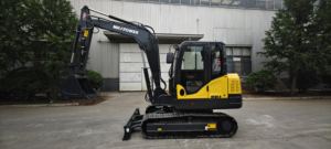 80 nuove condizioni di escavatore a quattro ruote con braccio lungo in legno a pinza per trincea accessori di riempimento motore come componente del nucleo - Product Image 2