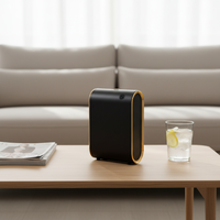 Nouveau Diffuseur d'Huiles Essentielles Électrique Portable Sans Eau, Technologie d'Air Froid Intelligente, Grande Capacité pour la Maison, Coffret Cadeau