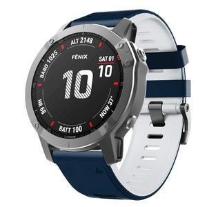 Correas de Reloj de Silicona Suave de 2 Tonos de Color Eraysun, Fáciles de Colocar, Repuesto para Garmin Fenix 6/Fenix 6 Pro/Forerunner <span class=keywords><strong>935</strong></span>/Fenix 5 Plus - Product Image 4