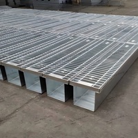 Grille de drainage en acier GMS pour canaux de drainage des eaux pluviales extérieures, norme australienne