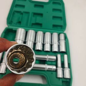ZYTOOLS Socket Wrench Set 8-32mm Metric Hexagon Chrome Plated CR-V Alloy Steel DIY Tools - Product Image 2