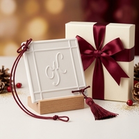 Diffuseur en céramique poreuse personnalisé pour voiture, pièce d'aromathérapie en plâtre, pierre diffuseuse en céramique, cadeau créatif