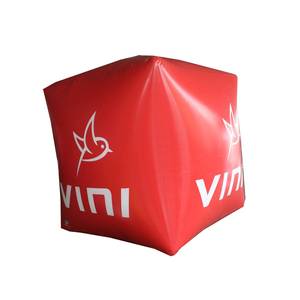 <span class=keywords><strong>Boya</strong></span> de marcador de carril de natación inflable | Cubo de carrera flotante para parques acuáticos y Entrenamiento de natación - Product Image 3