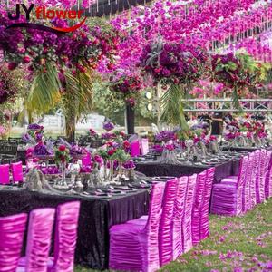 Rama de Hojas Verdes Artificiales Realistas de Nuevo Diseño JY, Material de Tela de Ficus Lyrata, Decoración para Bodas, Hogar, <span class=keywords><strong>Restaurante</strong></span> y Jardín - Product Image 6