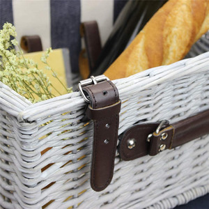 Cesta <span class=keywords><strong>de</strong></span> picnic multiusos para <span class=keywords><strong>2</strong></span> personas, cesta <span class=keywords><strong>de</strong></span> mimbre, romántica, al por mayor - Product Image 3