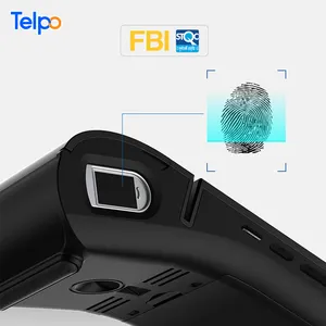 Android 10 Kontaktloses Handheld-Eftpos-Gerät Mobiles Android-POS-Terminal mit Finger abdrucks canner