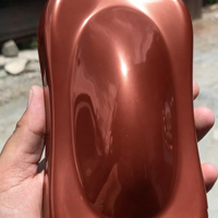 Revêtement en poudre à faible brillance avec teinte beige nacré RAL 1035 pour pièces de moto et surfaces de meubles