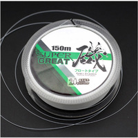 150m Ligne de Pêche En Nylon Japonais Durable Monofilament Roche Mer Ligne De Pêche Fil En Vrac Bobine Toutes Les Tailles
