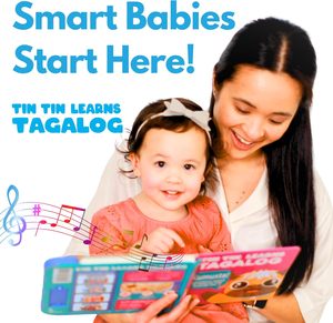 Livre sonore interactif personnalisé en tagalog - Jouet musical bilingue avec comptes-rendues philippins et chansons anglaises, cadeau pour bébé - Product Image 2