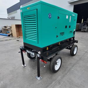 Máquina de Soldar de 400A 500A, Generador Diésel Silencioso, <span class=keywords><strong>Remolque</strong></span> de Dos Ruedas, Apta para Uso en Exteriores, con Tres Posiciones de Soldadura - Product Image 3