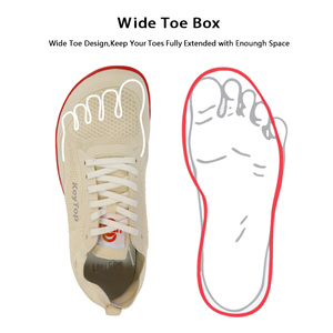 Zapatos Minimalistas Unisex para Pedidos al por Mayor, con Puntera Ancha, Forma Natural, Sin Tacón Elevado, Suela Flexible Adaptativa, Protección para Caminar a Diario - Product Image 4