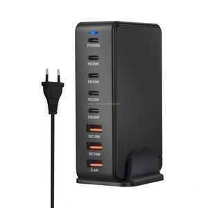 Charger 8-Port USB PD Charger Quick Charge 3.0 USB Type <b>C</b> Fast <b>Charging</b> Mobile USB Dock Charge - Product Image 3