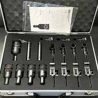 Audix DP72 Kit de Microphones de Batterie Professionnel pour Instrument de Musique, Lot de 7 Micros pour Kit de Batterie Professionnel