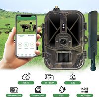 Камера для охоты SUNTEKCAM HC-940Pro Li 4G LTE CMOS с литиевой батареей 8000 мАч, 120 МП, 4K, для наблюдения за дикой природой, с поддержкой SMTP/FTP/облачного приложения
