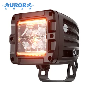 AURORA 2inch LED lái xe ánh sáng trong trực tiếp chùm ánh sáng làm việc Led Xe UTV ATV 4x4 DRL Blacklight offroad xe tải LED làm việc ánh sáng