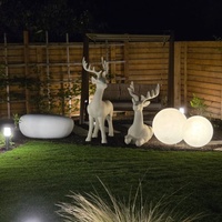 Lámpara de Globo de 30CM (11.8 Pulgadas) para Decoración Navideña y de Halloween, de Plástico, Resistente al Agua, con Energía Solar, IP65, para Interiores y Exteriores