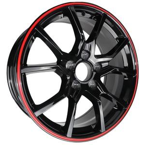 17/18x7.5J/8J 유니버설 핏 유로 럭셔리 카 림 JWL/VIA 인증 신형 주조 알루미늄 휠 5x114.3 ET35-40 CB73.1 알루미늄 합금 - Product Image 5