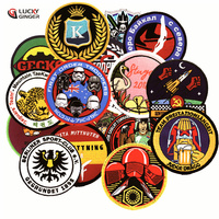 Écussons brodés personnalisés de grande taille pour veste et blouson de moto, badges brodés de grande taille pour motards et clubs, intervention d'urgence