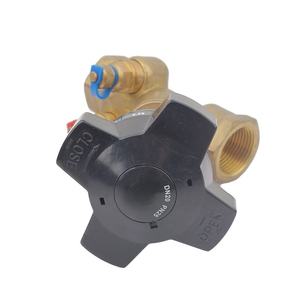 暖通空调系统水暖材料用黄铜铜液体流量平衡调节流量计阀门软管管件 - Product Image 6